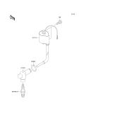 KAWASAKI, KX85-A1 2001,KX85-A2 2002,KX85-B1 2001,KX85-B2 2002, IGNITION SYSTEM