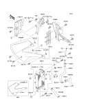 KAWASAKI, KX85-A1 2001,KX85-A2 2002,KX85-B1 2001,KX85-B2 2002, RADIATOR