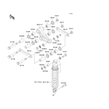 KAWASAKI, KX85-A1 2001,KX85-A2 2002,KX85-B1 2001,KX85-B2 2002, SUSPENSION