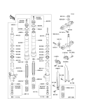 KAWASAKI, KX85-A1 2001,KX85-A2 2002,KX85-B1 2001,KX85-B2 2002, FRONT FORK